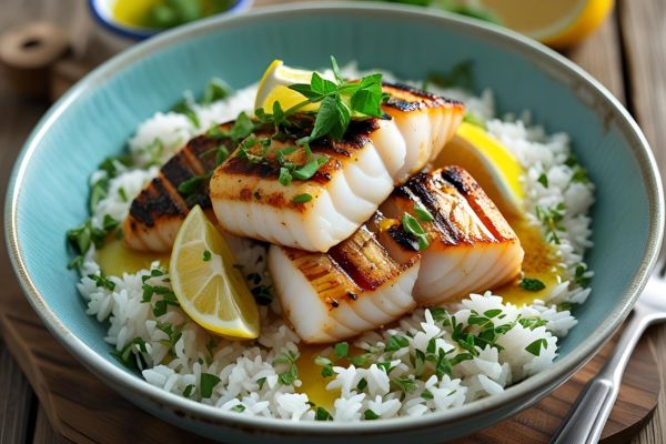 Ingredientes para el arroz con bacalao