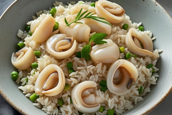 Arroz con calamares