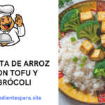 Ingredientes para el arroz con espinacas y ajo 🧄🥬 | Receta fácil y saludable paso a paso