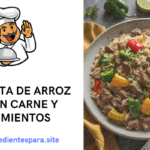 Ingredientes para el arroz con espinacas y ajo 🧄🥬 | Receta fácil y saludable paso a paso