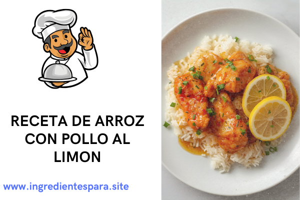 arroz con pollo al limon